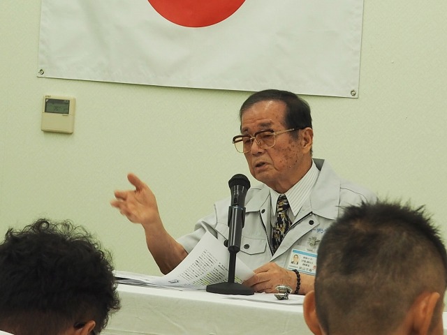 秋山会長による経営講和